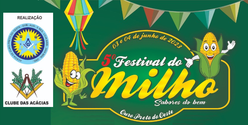 Festival Do Milho Sabores Do Bem Dias E De Junho De Em