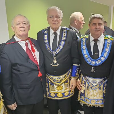 GRÃO MESTRE ESTADUAL PARTICIPA DA POSSE DO PRESIDENTE E...