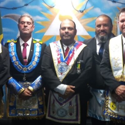 GRÃO-MESTRE PRESTIGIA 38 ANOS DA LOJA LUZ E PERSEVERANÇA...