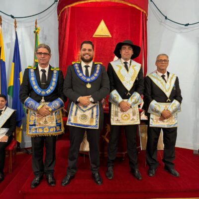 GRÃO MESTRE EMPOSSA NOVO SECRETÁRIO ADJUNTO DA...