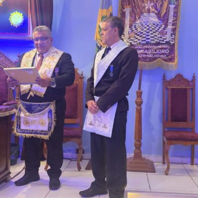 UTJ REALIZA VISITA FRATERNA À LOJA ESTRELA DE...