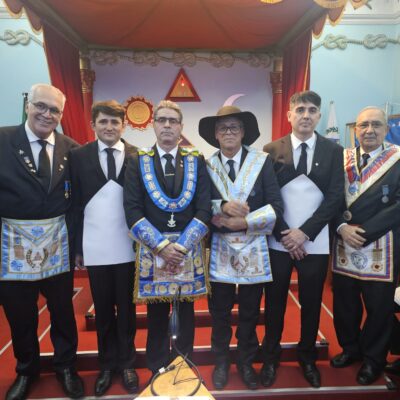 LOJA VERDADE REALIZA SESSÃO DE INICIAÇÃO COM PRESENÇA...