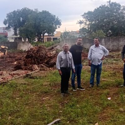 URBANIZAÇÃO E PAISAGISMO AVANÇAM PARA CONSOLIDAR ÁREA...