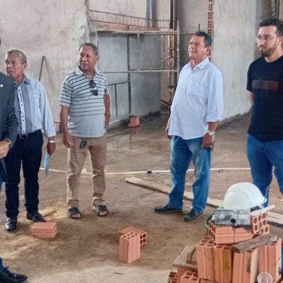 OBRAS DO CENTRO CULTURAL E ESPAÇO OLDEGAR DENNY...